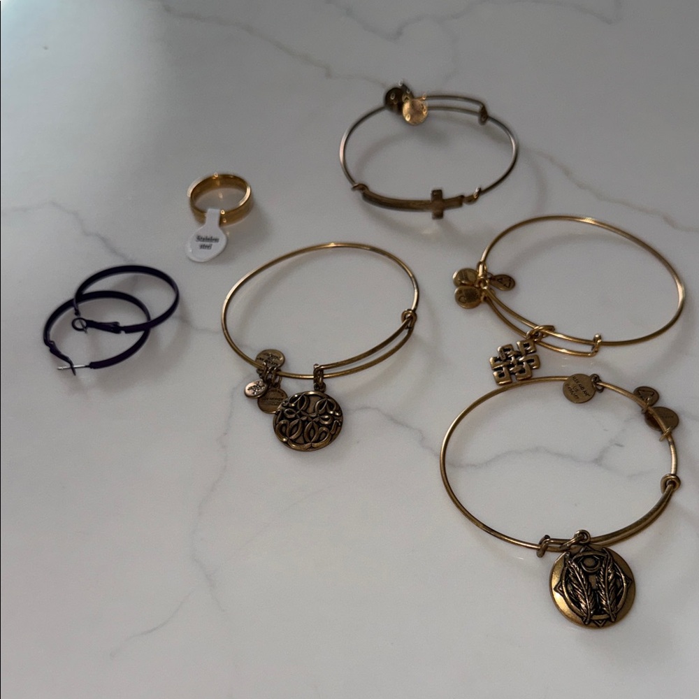 Alex and Ani Jewelry Set